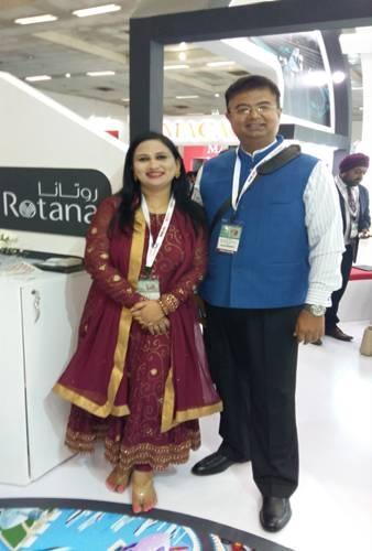 Rotana Hotels Global Sales Office India participated in SATTE – New Delhi