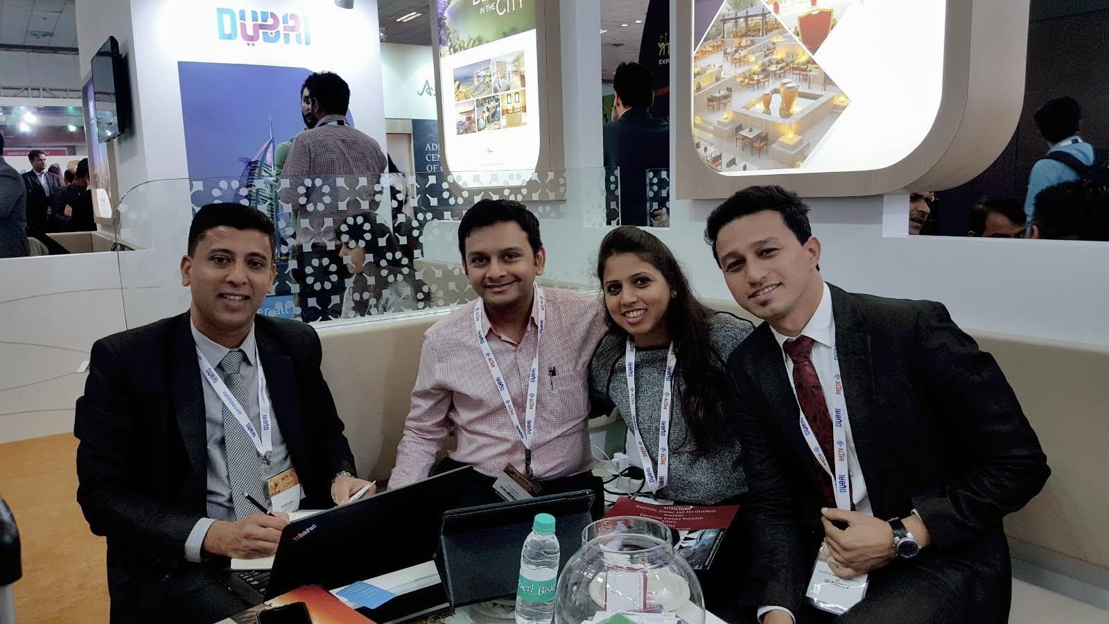 The Meydan Hotel and Bab Al Shams Desert Resort & Spa participated with DTCM at SATTE 2017