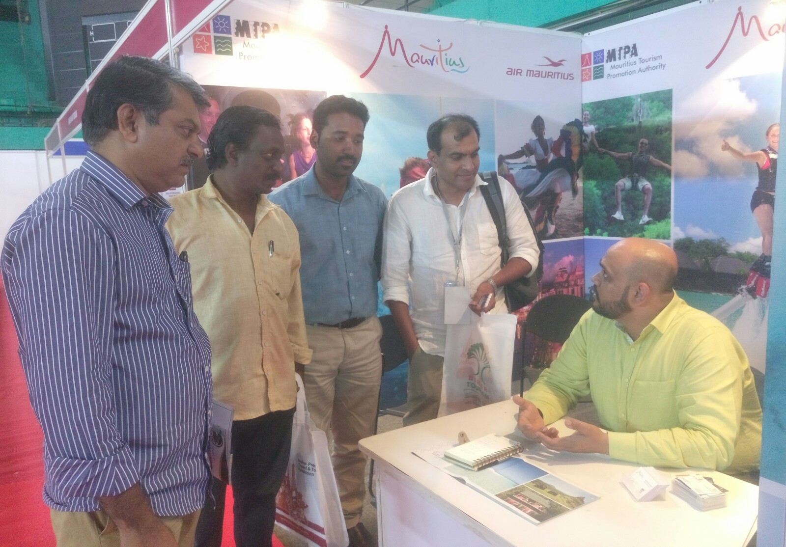 Mauritius Tourism Promotion Authority participated at the India International Travel Mart on 03rd – 05th January 2019