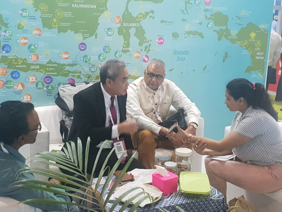 Ministry of Tourism Indonesia exhibited at OTM 2019