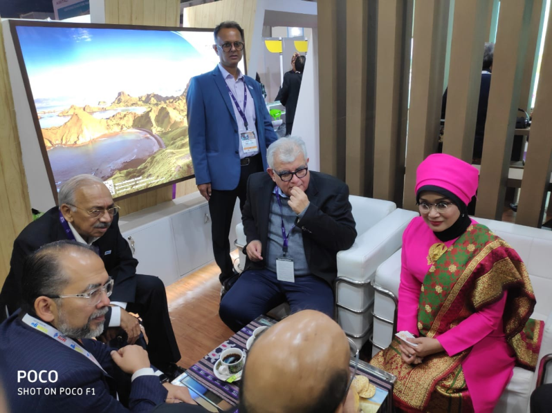 Ministry of Tourism Indonesia exhibited at SATTE 2019