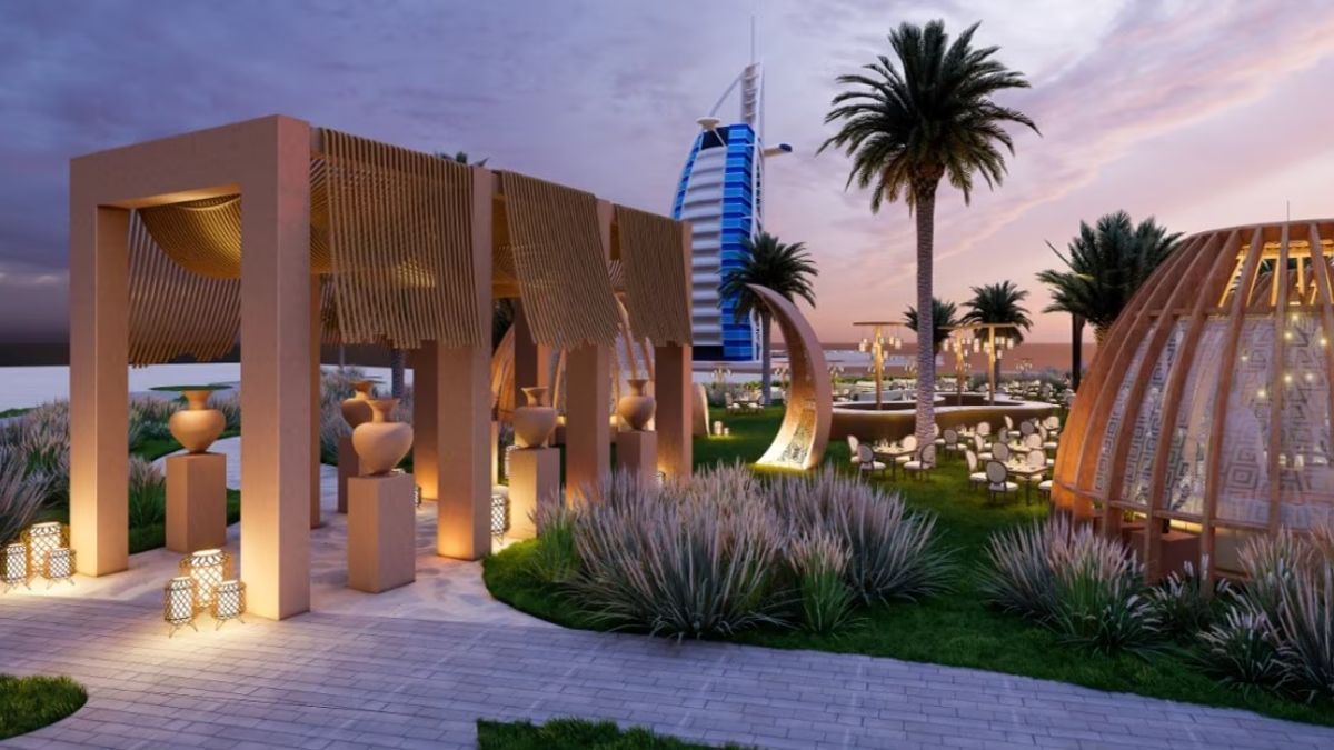Burj Al Arab views with Suhoor & Iftar Delicacies, Dubai’s Jumeirah Beach Hotel Launches Ramadan Garden